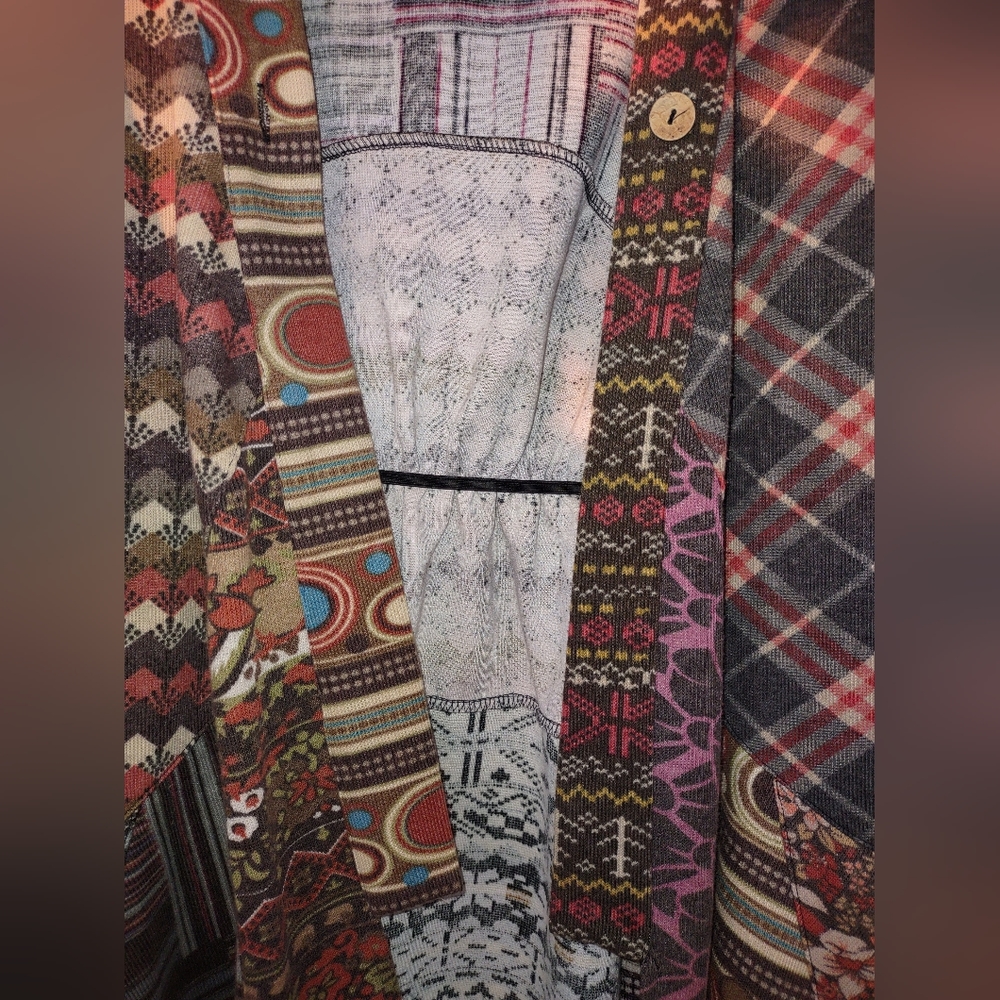 Sacred Threads Long Patchwork Tunic - image 5